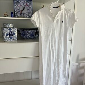 Polo by Ralph Lauren White Classic Polo dress